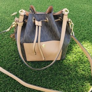 MK logo bucket bag